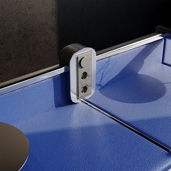 Светорегулятор встраиваемый VOLTUM S70 поворотно-нажимной 600 Вт, (титан), изображение 5