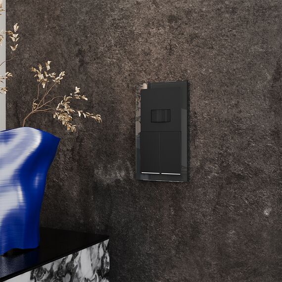 Датчик движения встраиваемый VOLTUM S70, (черный матовый), изображение 6