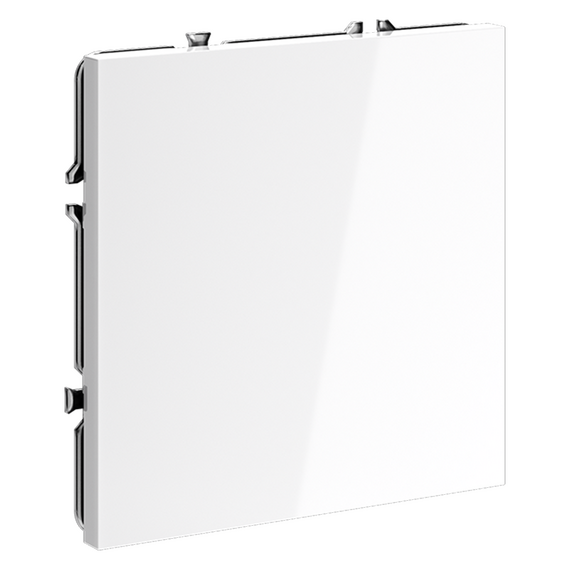 Заглушка VOLTUM S70 с суппортом, (белый глянцевый), изображение 2