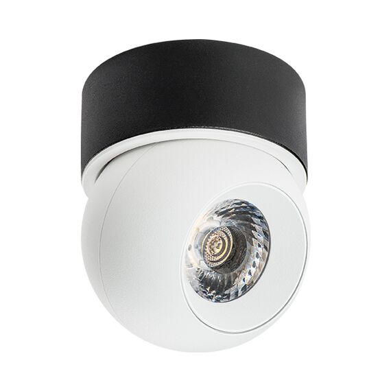 i06407 Светильник INTERO LED 9W 850LM 24G БЕЛЫЙ/ЧЕРНЫЙ 4000K (217064+521707)