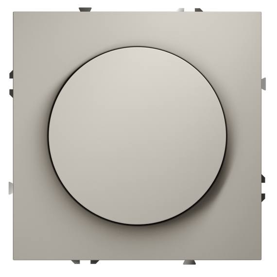 Светорегулятор встраиваемый VOLTUM S70 поворотно-нажимной 600 Вт, (кашемир)