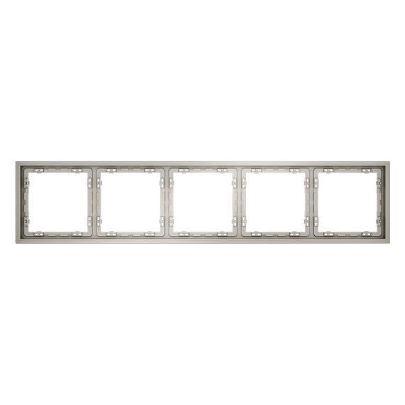 Рамка пластиковая VOLTUM S70 на 5 постов, (кашемир)