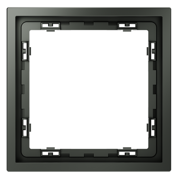 Рамка пластиковая VOLTUM S70 на 1 пост, (титан), изображение 4