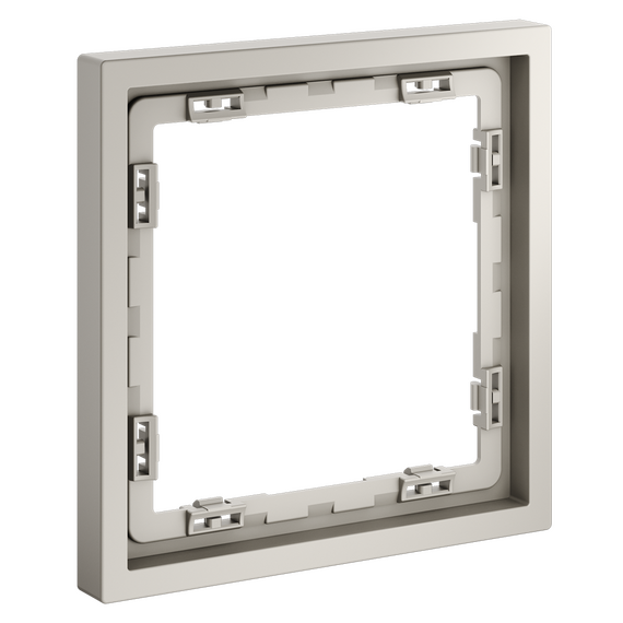 Рамка пластиковая VOLTUM S70 на 1 пост, (кашемир), изображение 2