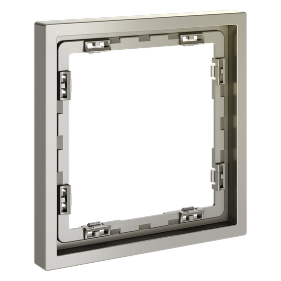 Рамка пластиковая VOLTUM S70 на 1 пост, (шелк), изображение 2