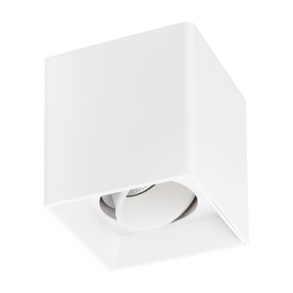 052066 Светильник PVC RETTANGO GU10 БЕЛЫЙ