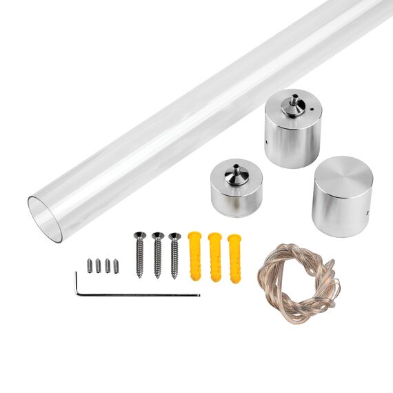 442892 Комплект вертикального крепежа одиночный PROFILED к профилю 4428хх (D28)