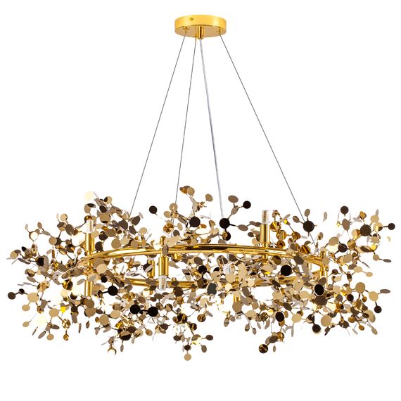 721382 Люстра EXTRA 8х5W(led) G9 ЗОЛОТО