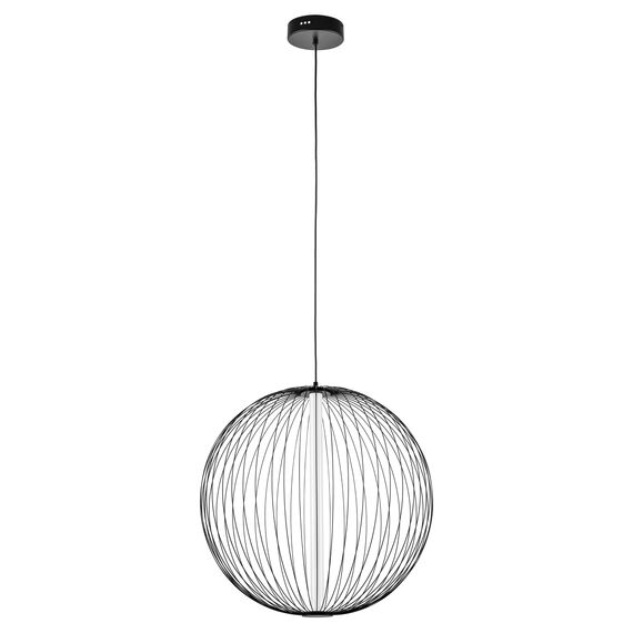 734067 Люстра SOLE 23W LED 1856LM 120G ЧЕРНЫЙ МАТОВЫЙ 3000K