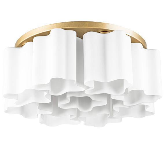 802093 Люстра NUBI 9х40W E27 ШАМПАНЬ/БЕЛЫЙ