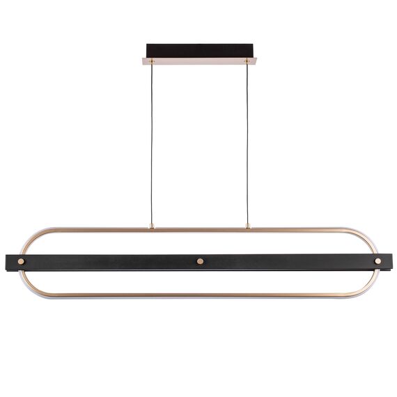 723347 Люстра LODI LED 36W 3240LM ЧЕРНЫЙ 3000K