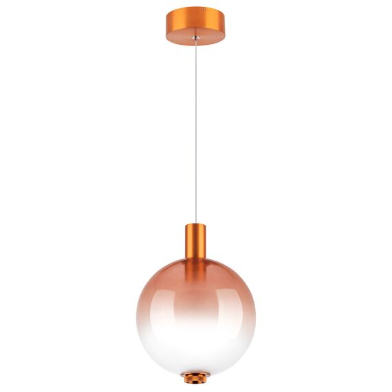 805402 Люстра COLORE LED 1х6W 320LM ЧЕРНЫЙ/КРАСНЫЙ 3000K