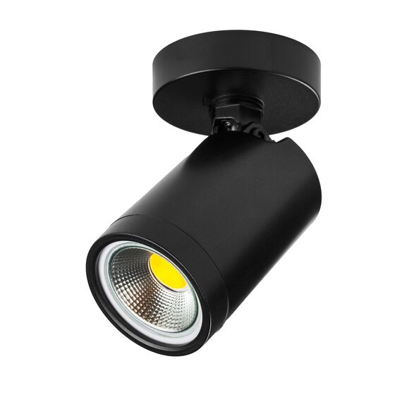 213407 Светильник PVC д/LED-ламп 9402xx GU10 RULLO ЧЕРНЫЙ