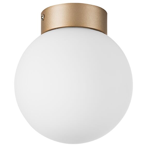 812013 Люстра GLOBO 1х40W E14 champagn gold/white