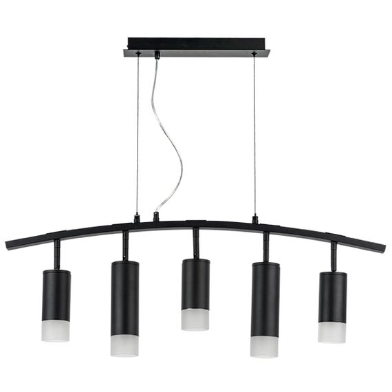 LR7353738721 Люстра RULLO 5х50W GU10 ЧЕРНЫЙ (571735+214437-3+214487-2+202431-5)