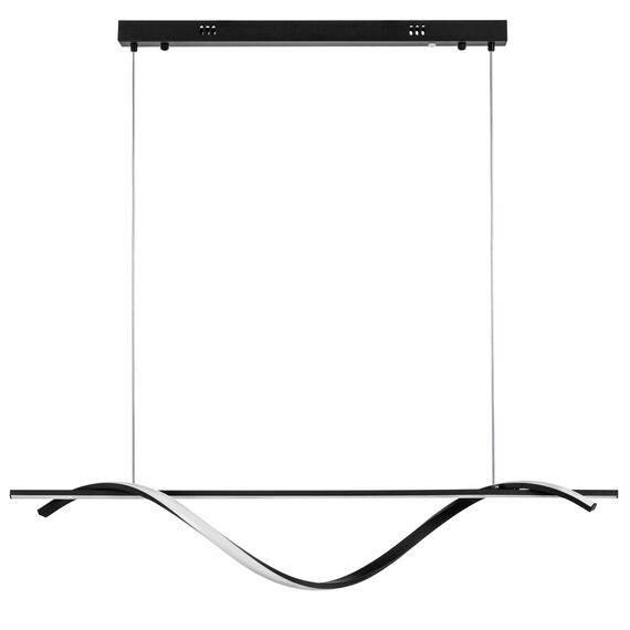 736447 Люстра ROTONDA 55W LED 2736LM 120G ЧЕРНЫЙ 3000-6000K