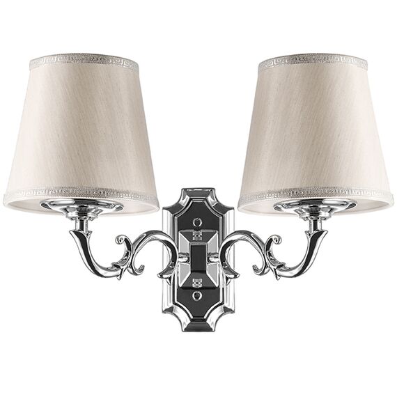 779524 Бра ENGENUO 2х40W E14 ХРОМ