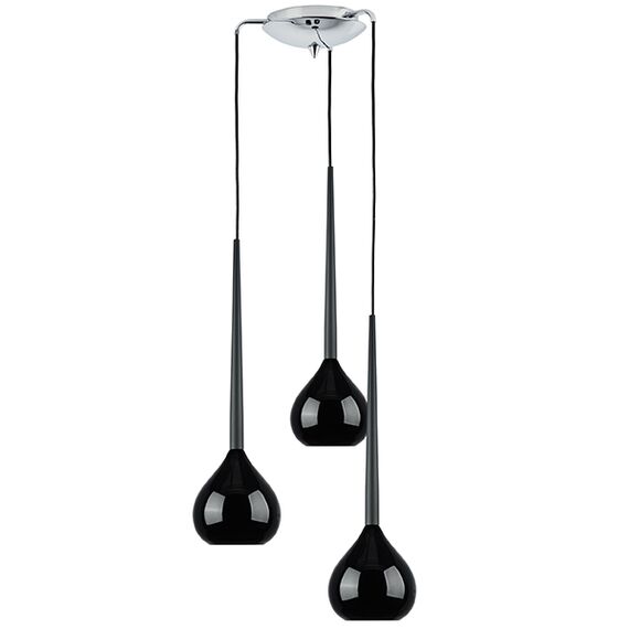 808237 Подвес FORMA 3х40W E14 ЧЕРНЫЙ