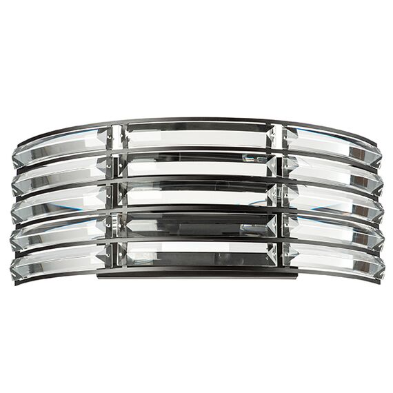 746618 Бра AMERIGO 2х40W E14 УМБРА ПРОЗРАЧНЫЙ