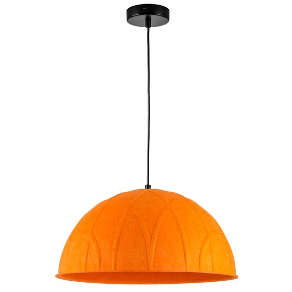 799407 Люстра FENICIA 1х12W  (led) E27 ЧЕРНЫЙ/ОРАНЖЕВЫЙ