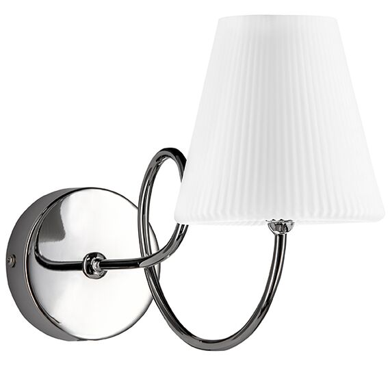 814614 Бра VORTICO 1х40W G9 ХРОМ/БЕЛЫЙ