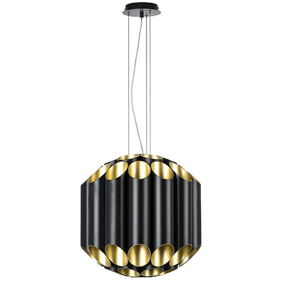 720447 Люстра SIENA 44х40W G9 ЧЕРНЫЙ/ЗОЛОТО