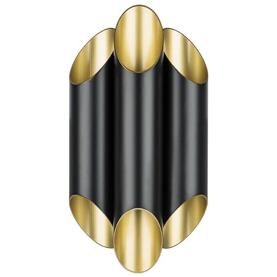 720667 Бра SIENA 6х40W G9 ЧЕРНЫЙ/ЗОЛОТО