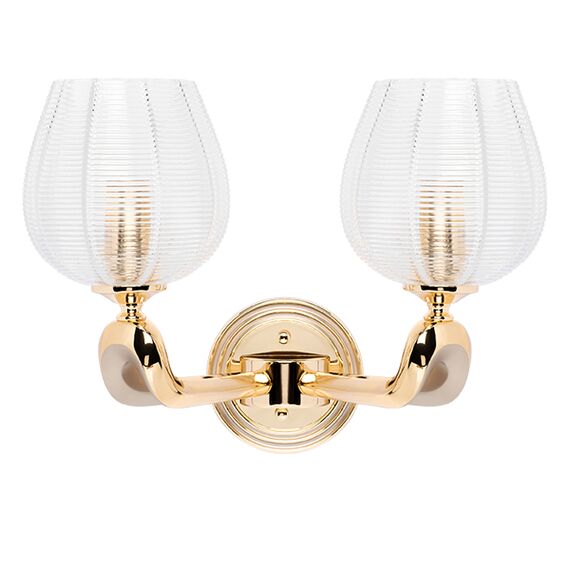 706622 Бра DELTA 2х40W E14 ЗОЛОТО