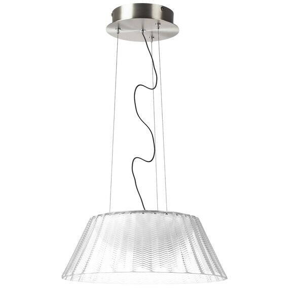 794110 Люстра NAPOLI LED 12W 700LM КОФЕЙНЫЙ/ПРОЗРАЧНЫЙ 3000K