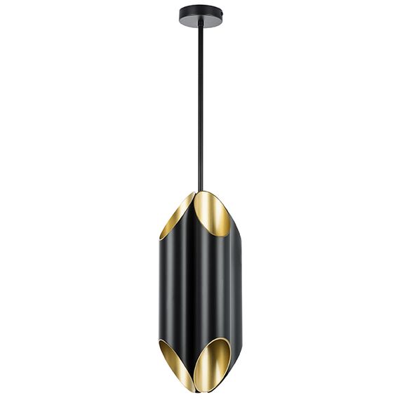 720087 Люстра SIENA 8х40W G9 ЧЕРНЫЙ/ЗОЛОТО