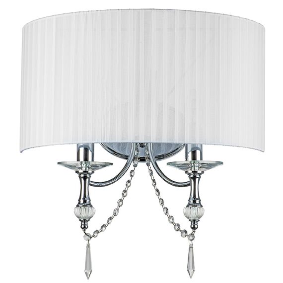 725626 Бра PARALUME 2x40W E14 БЕЛЫЙ