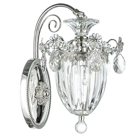 790614 Бра SCHON 1x60W E14 Silver