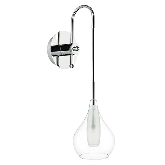 803531 Бра PENTOLA 1х25W G9 ХРОМ/ПРОЗРАЧНЫЙ