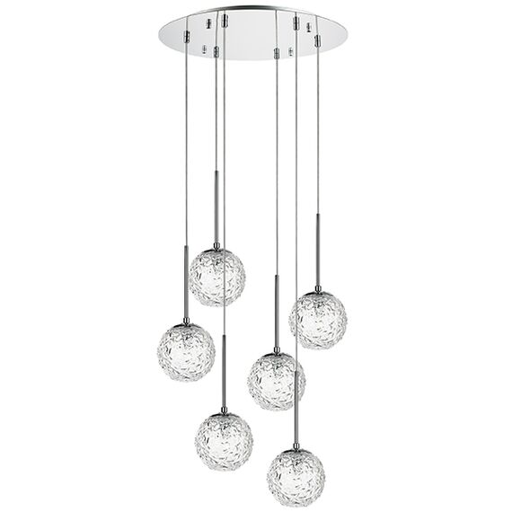 815260 Люстра BARI 6х40W G9 ХРОМ