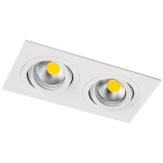 011616 Светильник SINGO BASE Quad X2 MR16/GU10 БЕЛЫЙ