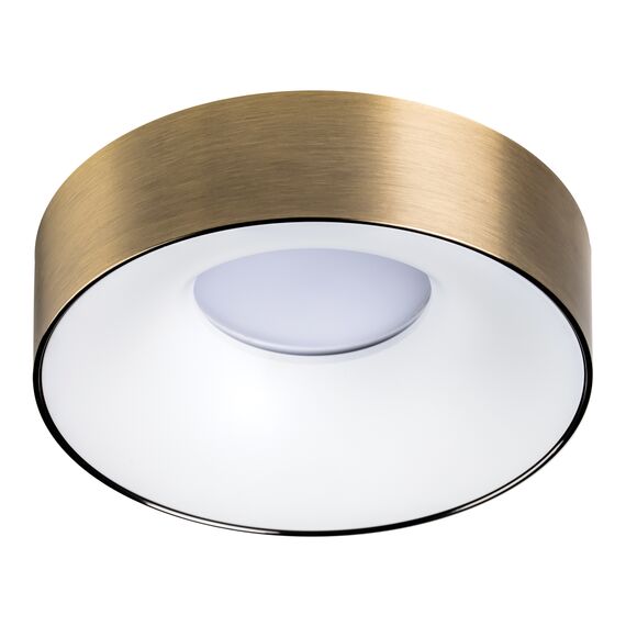 L01002021 Светильник LEVIGO MR16/HP16 БЕЛЫЙ МАТОВЫЙ/БРОНЗА (010020+510021)