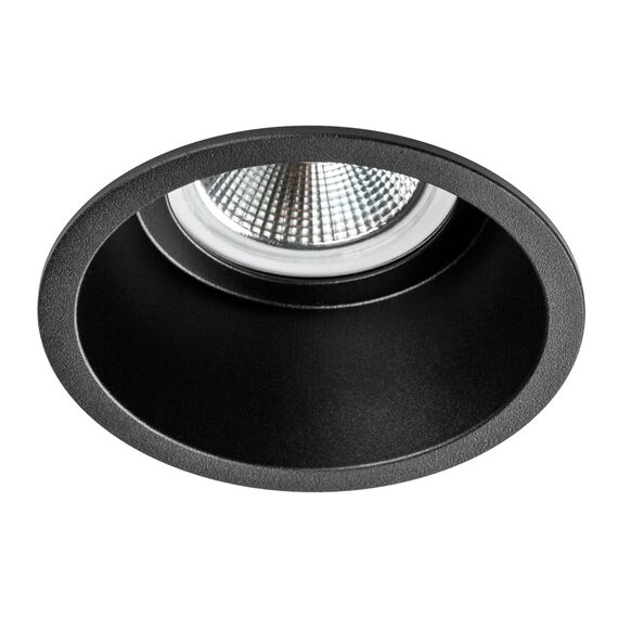 010057 Светильник LEVIGO BASE Round X1 MR16/GU10 ЧЕРНЫЙ