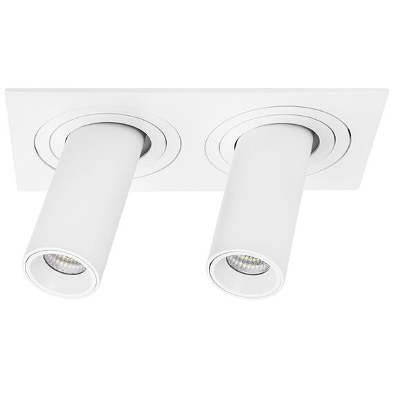 i526264 Светильник INTERO TUBO LED 10W*2 500LM*2 60G БЕЛЫЙ 4000K (217526+217264+217264)