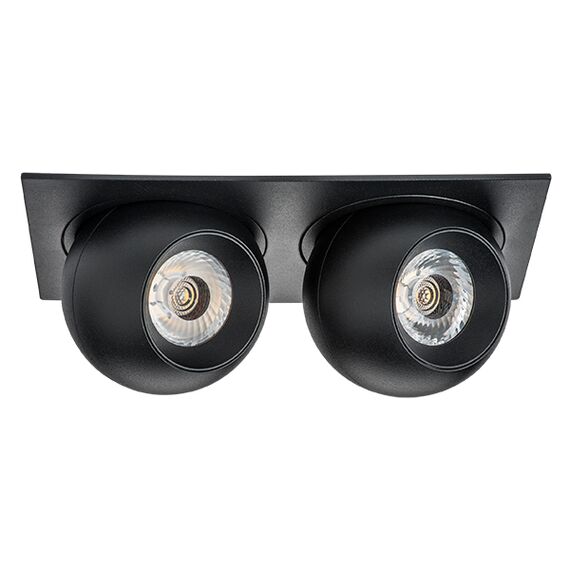 i5277272 Светильник INTERO LED 9W*2 850LM*2 24G ЧЕРНЫЙ 3000K (217527+217072+217072)