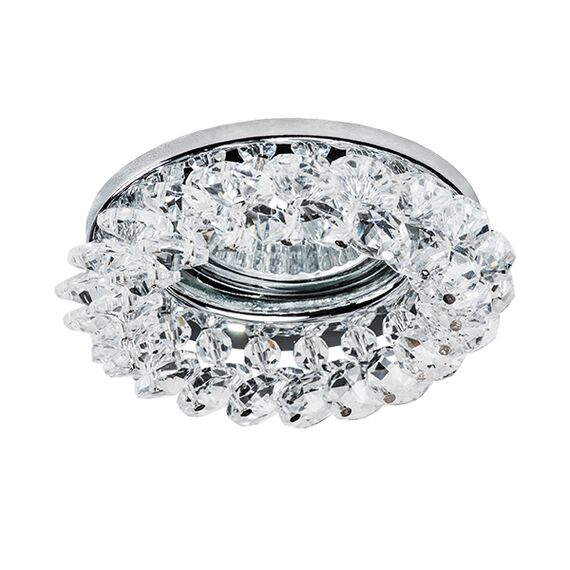 030304 Светильник ONORA CR MR16/HP16 ХРОМ/ПРОЗРАЧНЫЙ