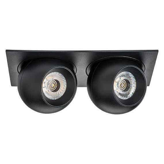 i5277474 Светильник INTERO LED 9W*2 850LM*2 24G ЧЕРНЫЙ 4000K (217527+217074+217074)