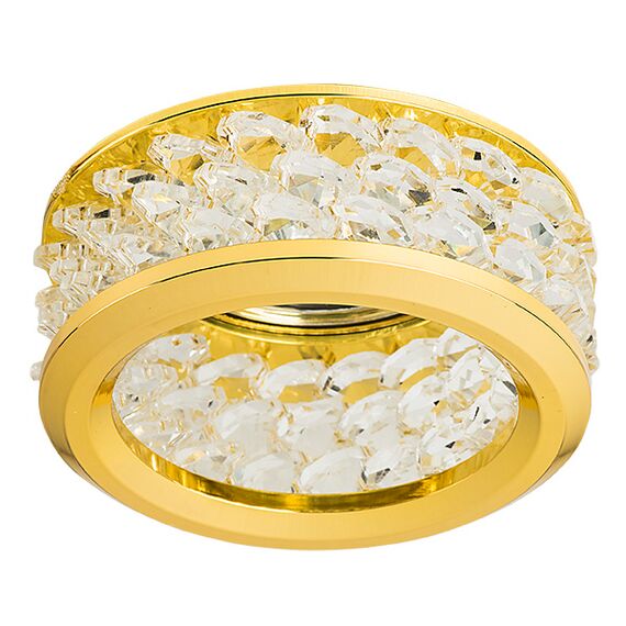 031802 Светильник ONORA GRANDE MR16/HP16 ЗОЛОТО/ПРОЗРАЧНЫЙ