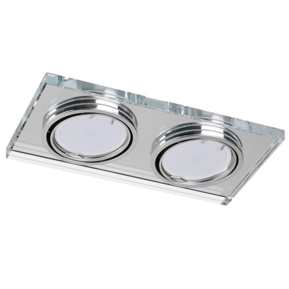 002544 Светильник RIFLE MR16/HP16 ХРОМ/ЗЕРКАЛЬНЫЙ