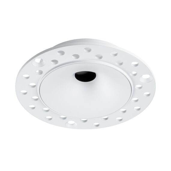 074106-01 Рамка скрытого монтажа вогнутая д/светильников 0741х6 (D65) SPIRA БЕЛЫЙ