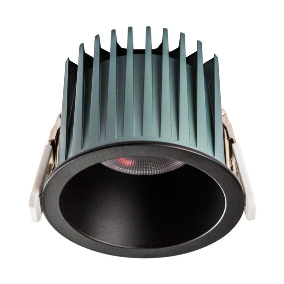 385337 Светильник CICLONE CYL 12W LED 923LM 36G ЧЕРНЫЙ 3000K IP44