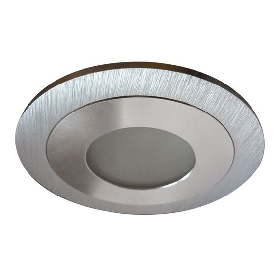 212171 Светильник LEDDY CYL LED 3W 240LM АЛЮМИНИЙ 4000K в стену в подрозетник с трансф