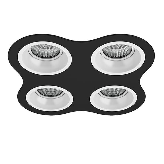 D64706060606 Светильник DOMINO ROUND МR16 (214647+214606+214606+214606+214606)