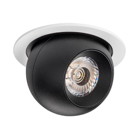 i61672 Светильник INTERO LED 9W 850LM 24G БЕЛЫЙ/ЧЕРНЫЙ 3000K (217616+217072)