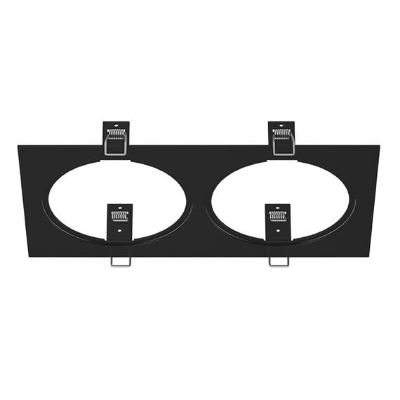 217827 Рамка INTERO 111 Double QUADRO ЧЕРНЫЙ