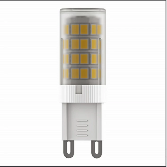 940462  Лампа LED 220V JC G9 6W=60W 492LM 360G FR 3000K 20000H (в комплекте)